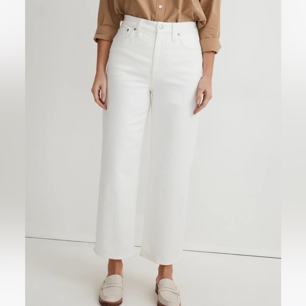 Madewell The Perfect Vintage Wide-Leg Crop Jean
